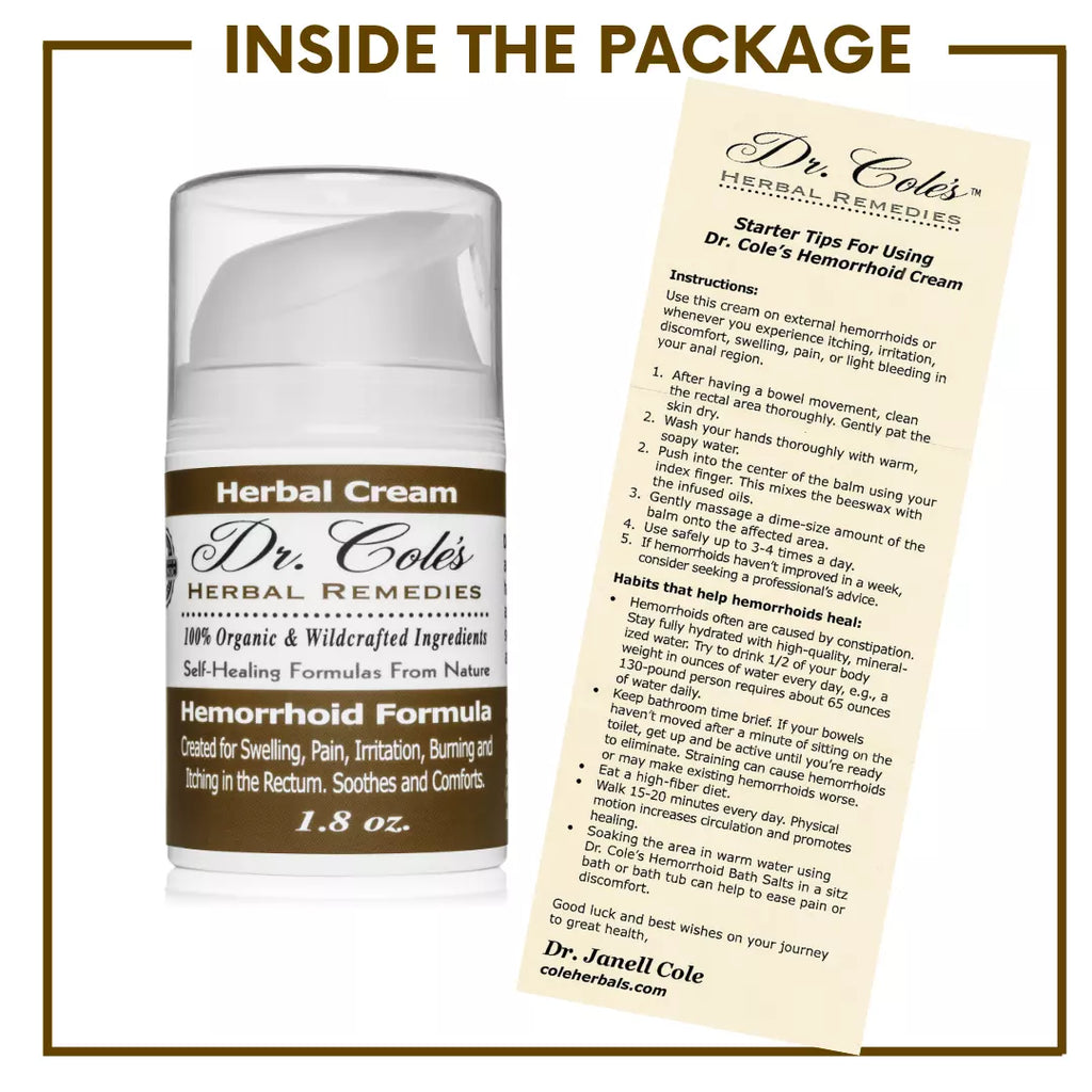 Dr. Cole's Organic Hemorrhoid Cream