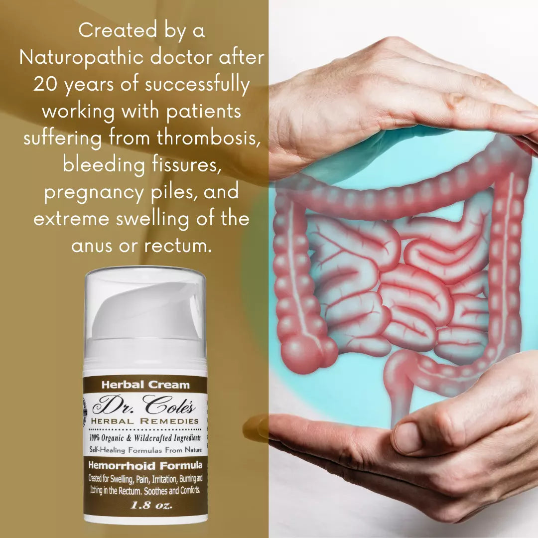 Dr. Cole's Organic Hemorrhoid Cream SixPak