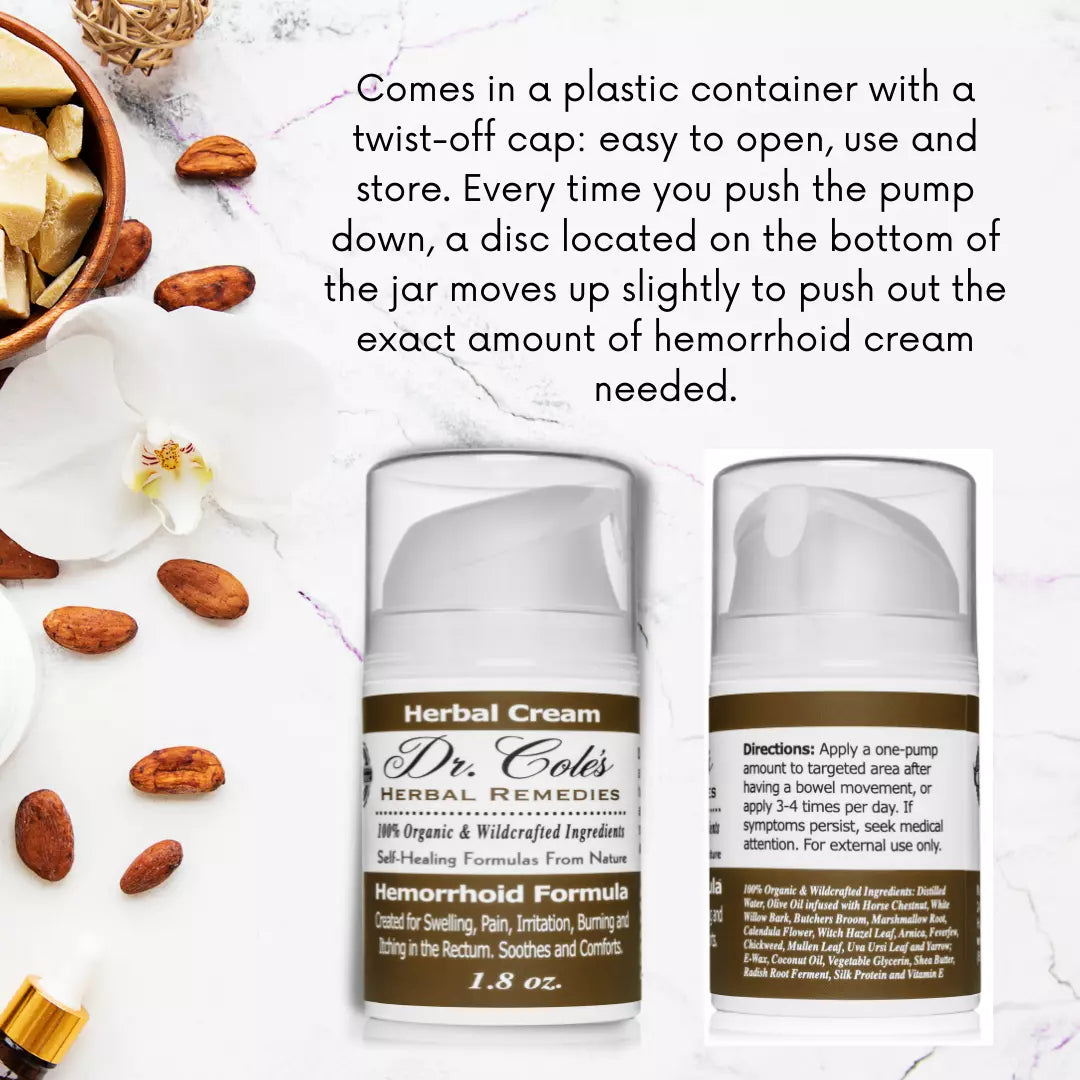 Dr. Cole's Organic Hemorrhoid Cream SixPak