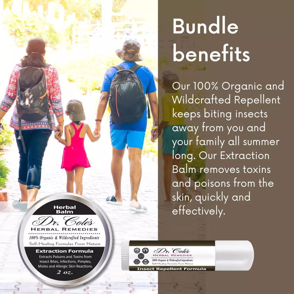 Insect Repellent and Extraction Balm Bundle