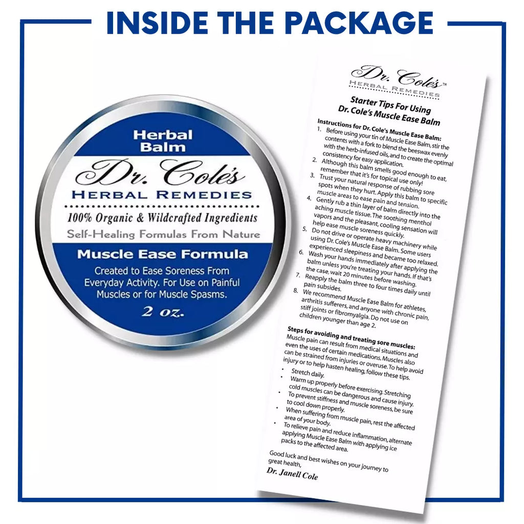 Muscle Pain Ease Herbal Balm Relief