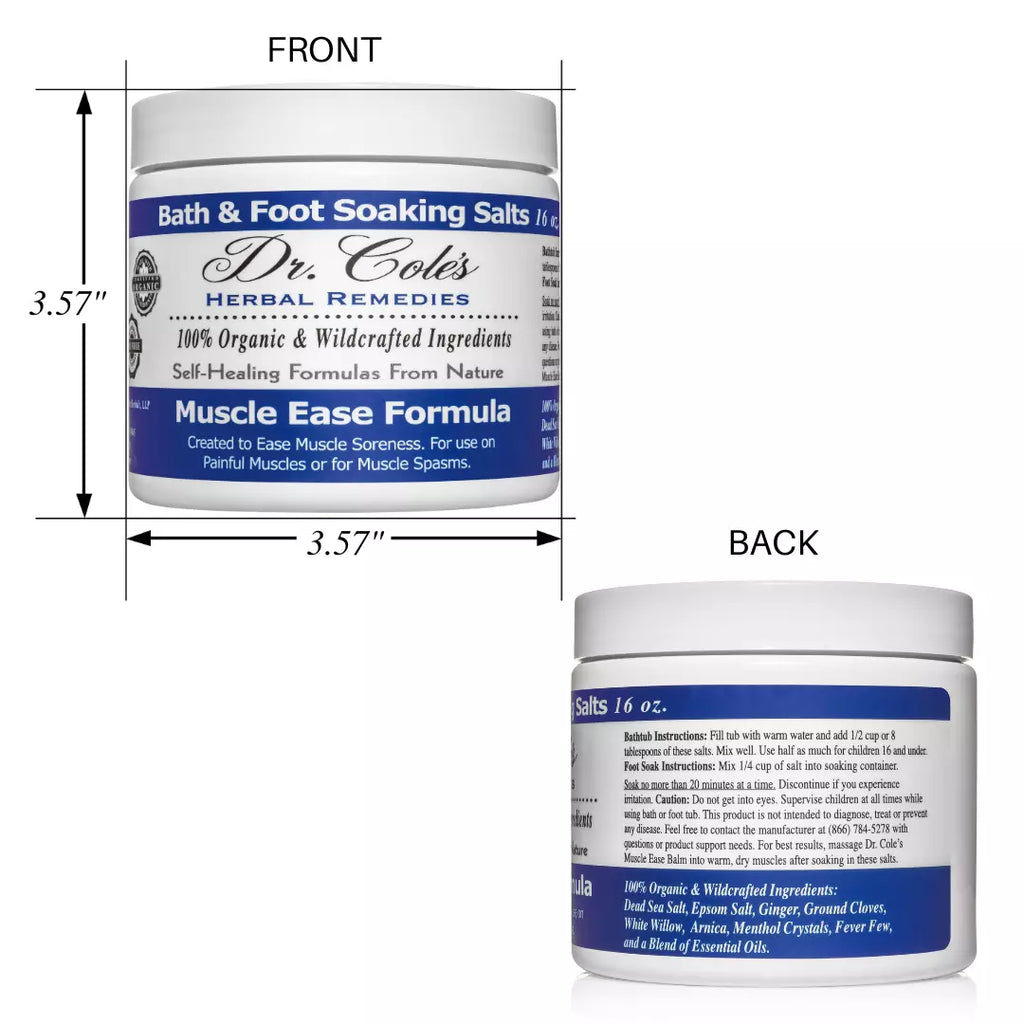Muscle Ease Balm and Salts Muscle Pain Relief