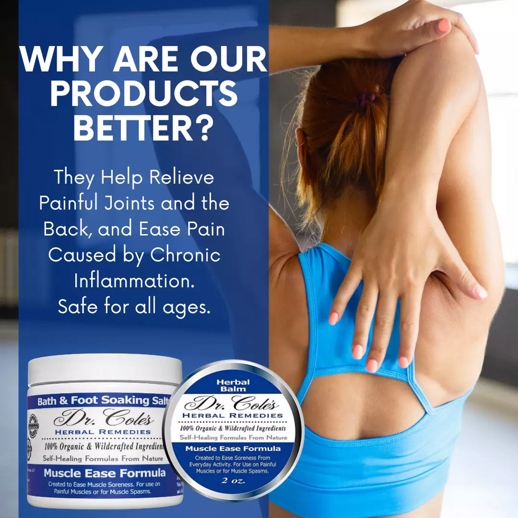 Muscle Ease Balm and Salts Muscle Pain Relief