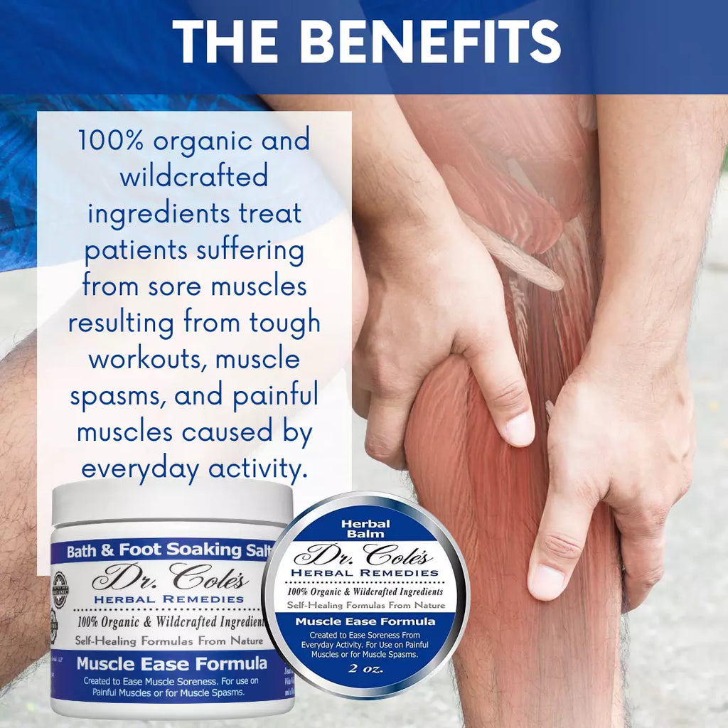 Muscle Ease Balm and Salts Muscle Pain Relief