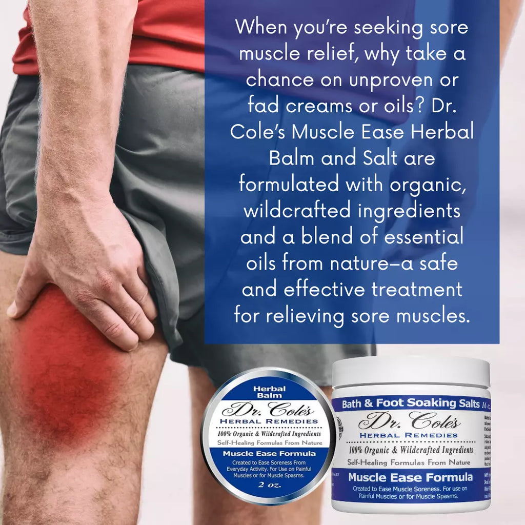 Muscle Ease Balm and Salts Muscle Pain Relief