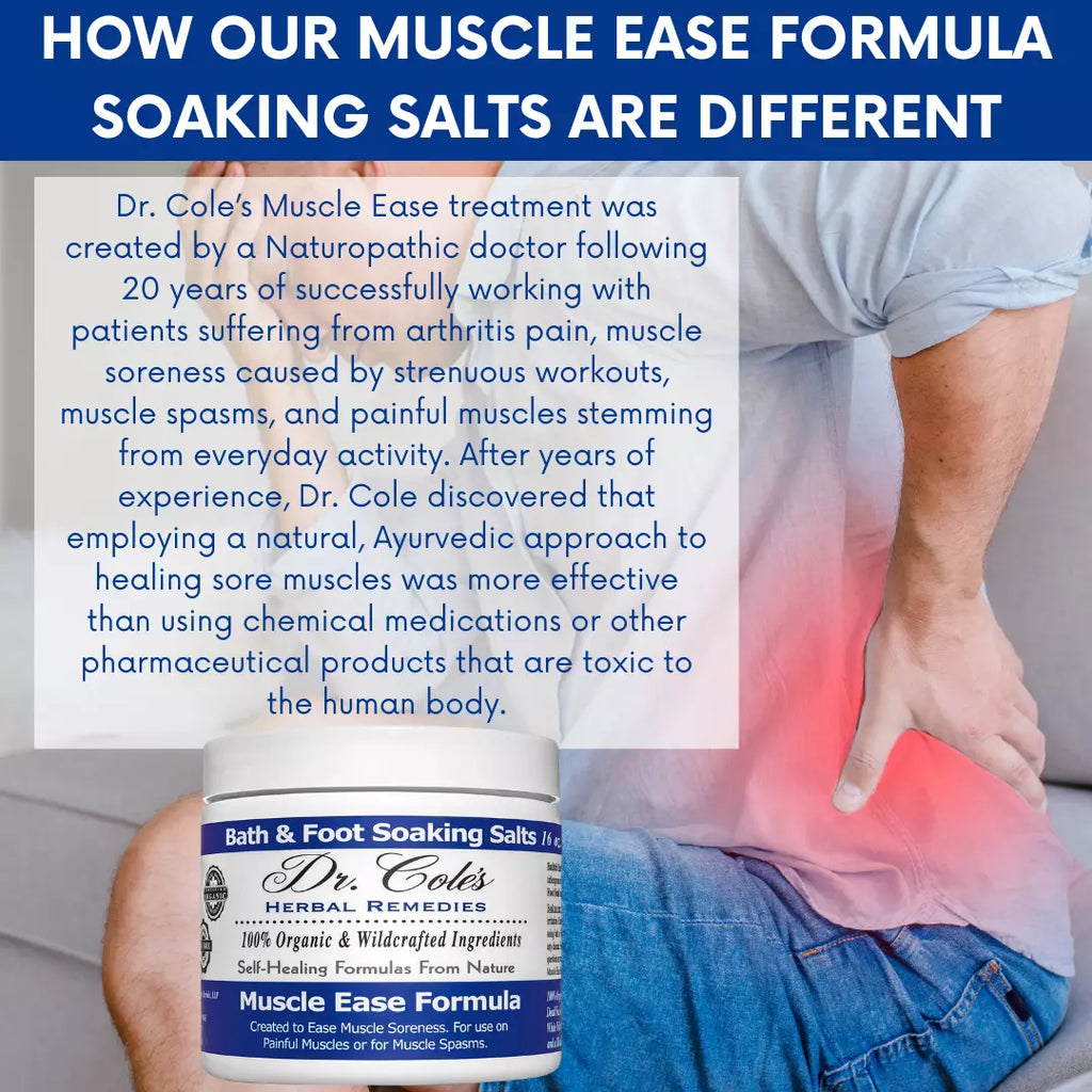 Compression Salt 20 - Dr. Cole's Muscle Ease Soaking Salts