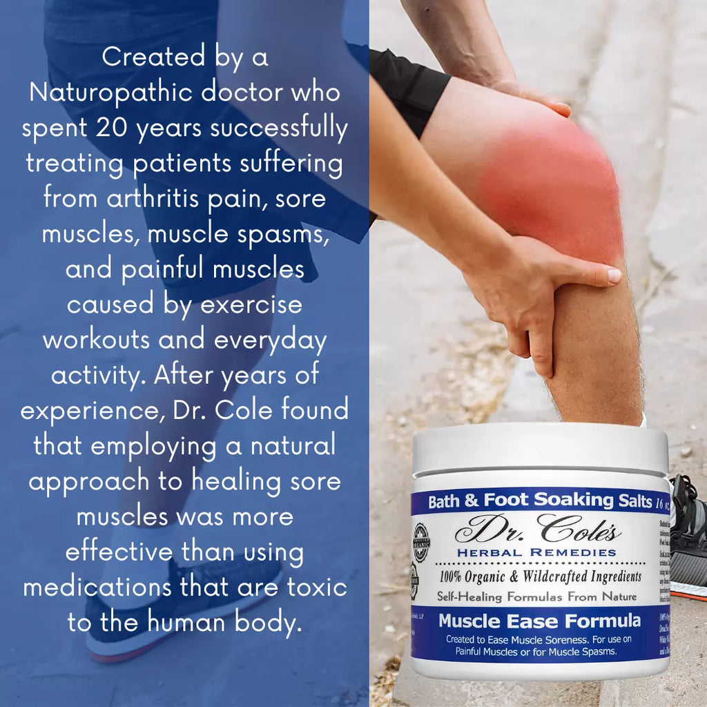 Compression Salt 20 - Dr. Cole's Muscle Ease Soaking Salts
