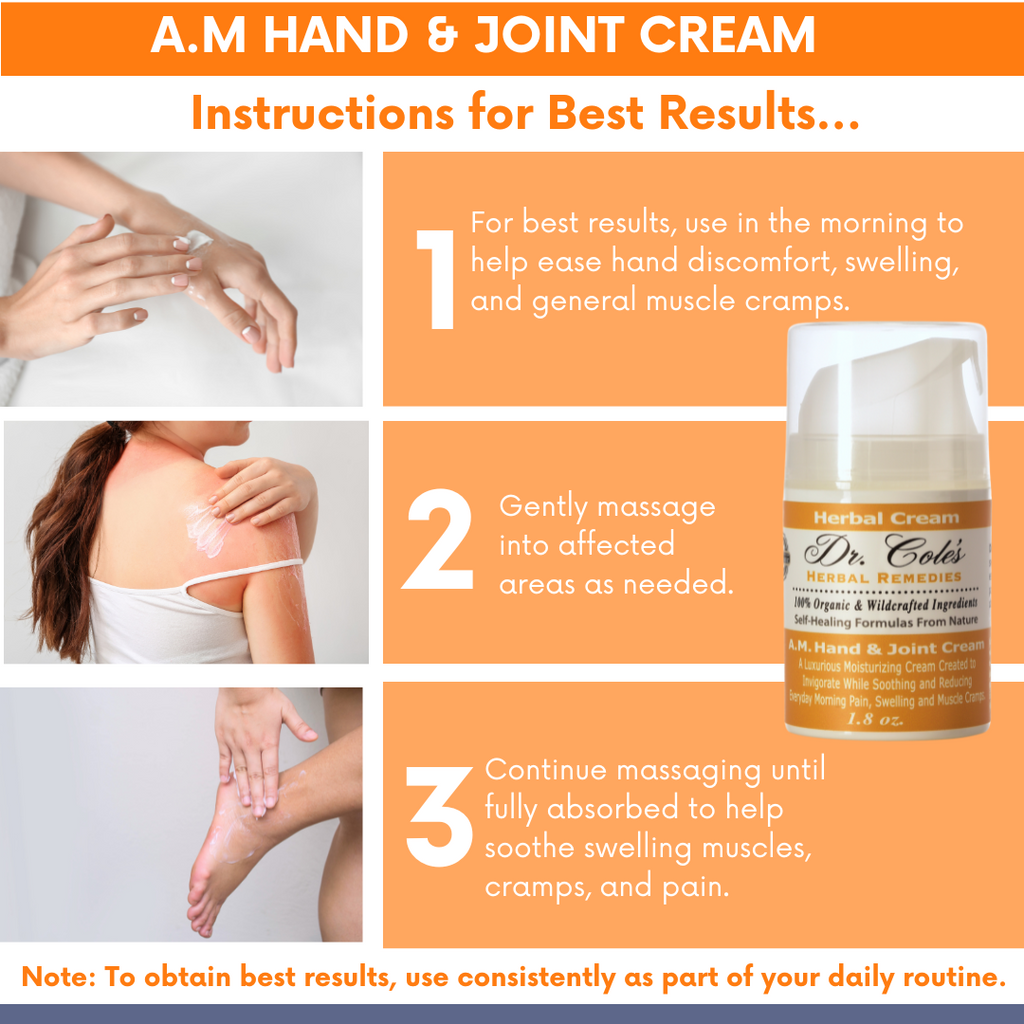 23 - Dr. Cole's A.M. Hand & Joint Cream
