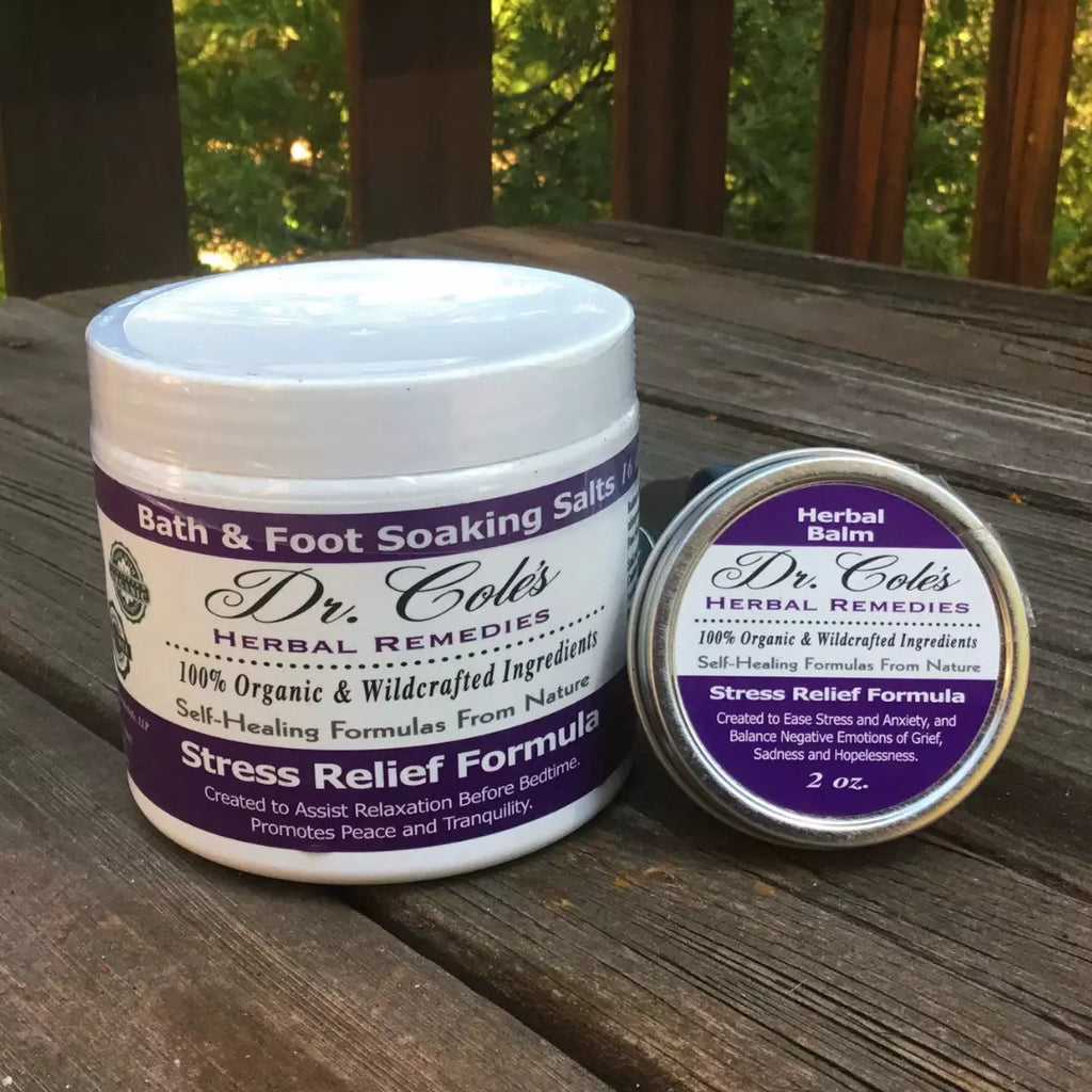 Dr. Cole's Stress Relief Balm and Salts Bundle