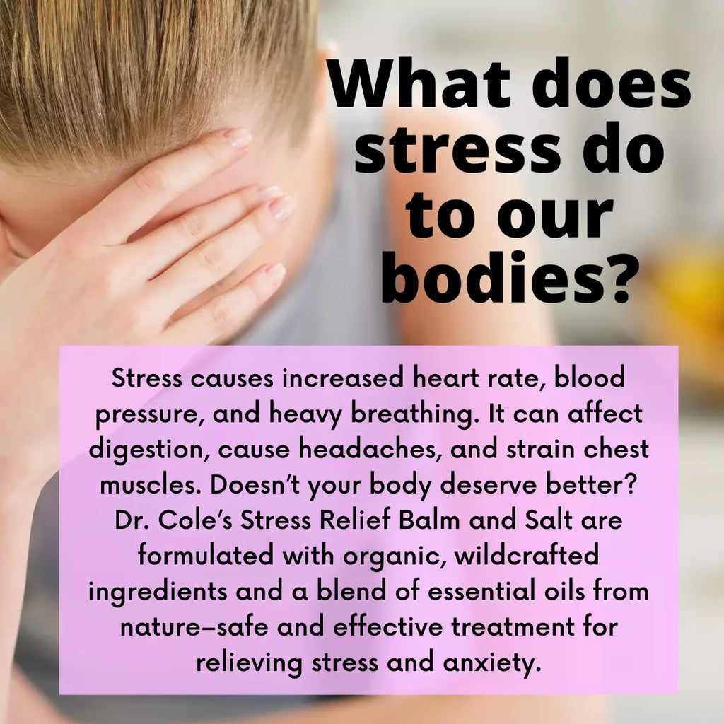 Dr. Cole's Stress Relief Balm and Salts Bundle