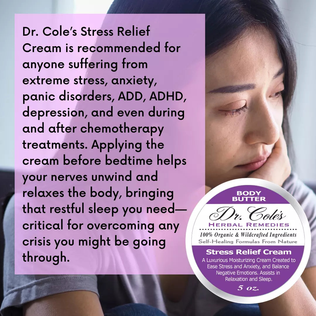 Dr. Cole's Stress Relief Cream SixPak