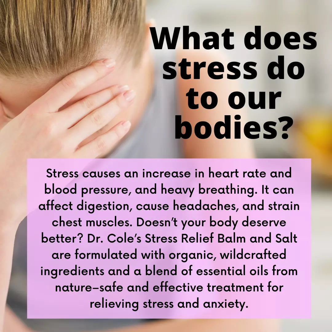 Dr. Cole’s Organic Stress Relief Herbal Balm SixPak
