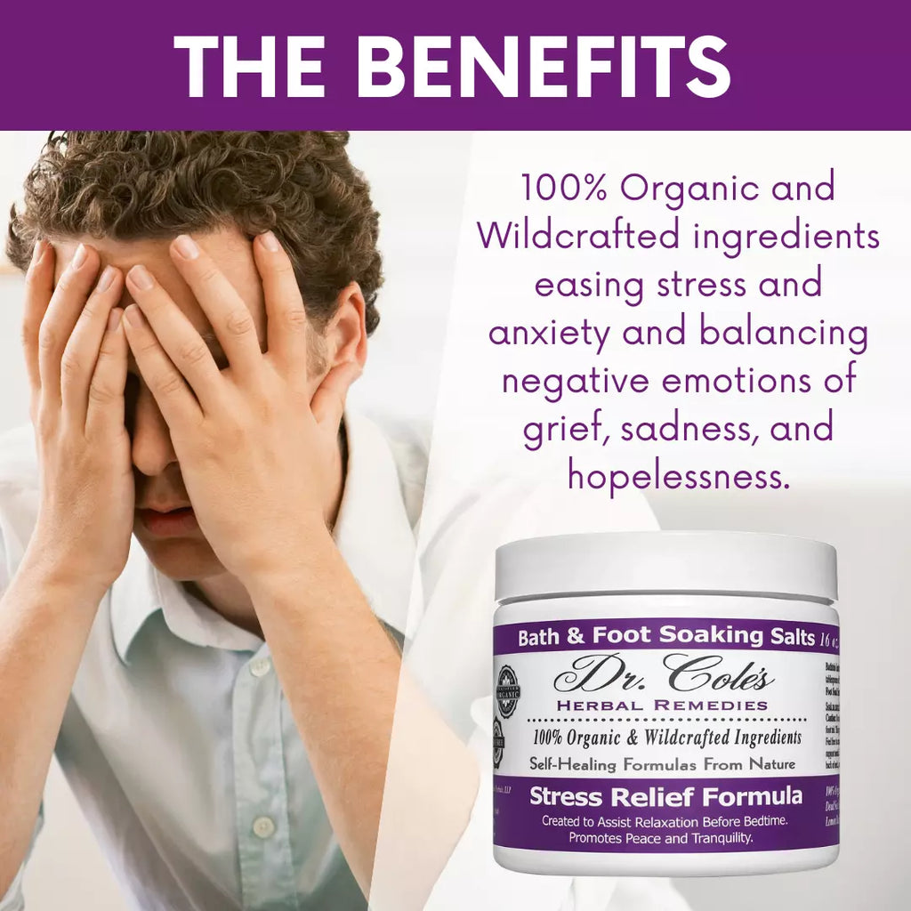 Dr. Cole's Stress Relief Soaking Salts