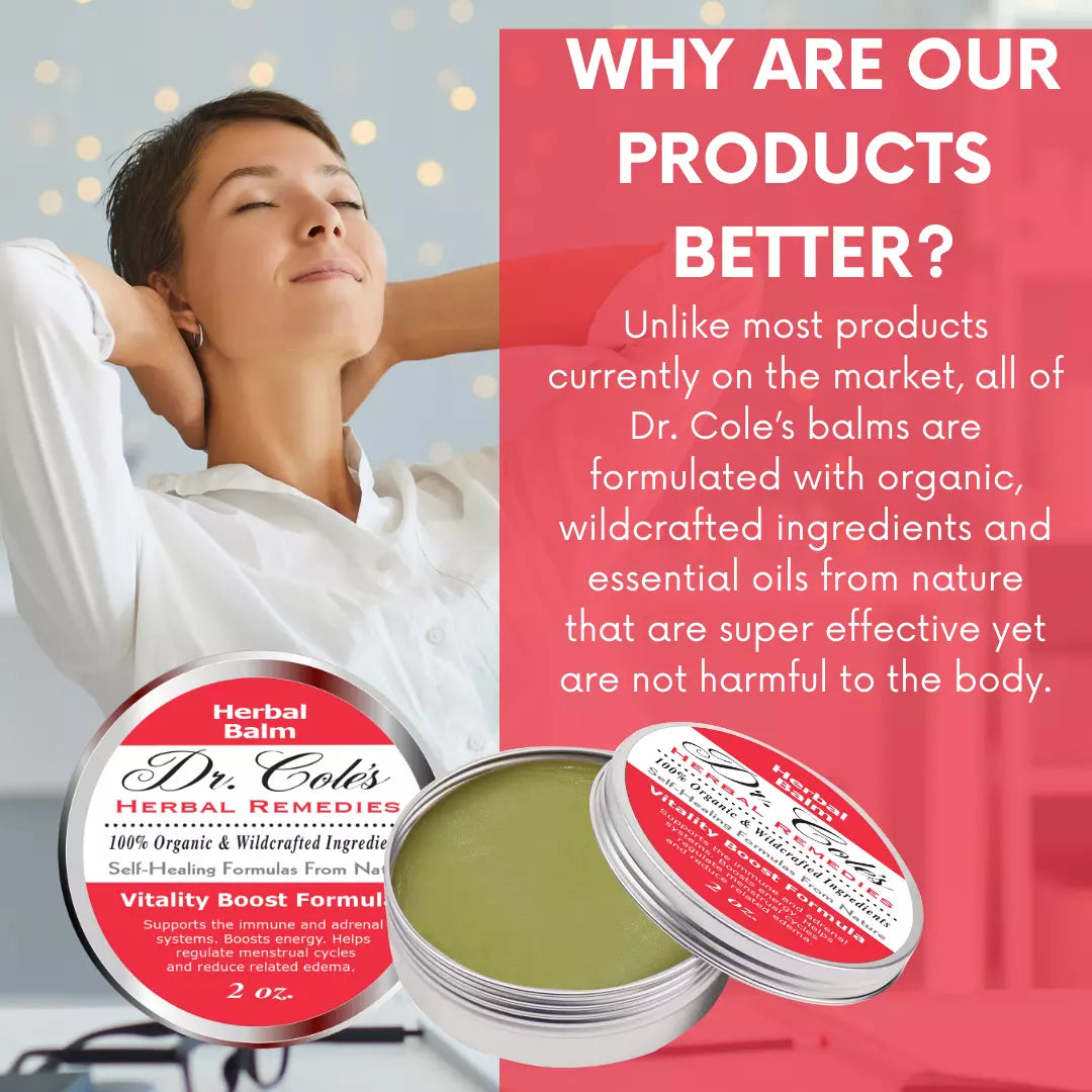 Dr. Cole’s Vitality Herbal Balm SixPak