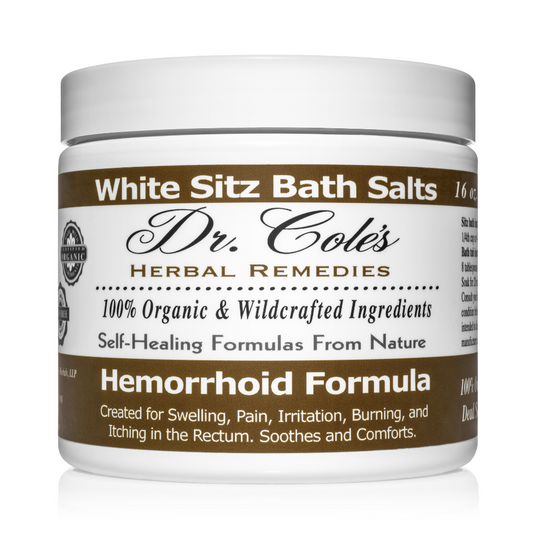 Dr. Cole's Hemorrhoid Salts White