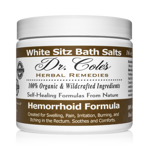 Dr. Cole's Hemorrhoid Salts White