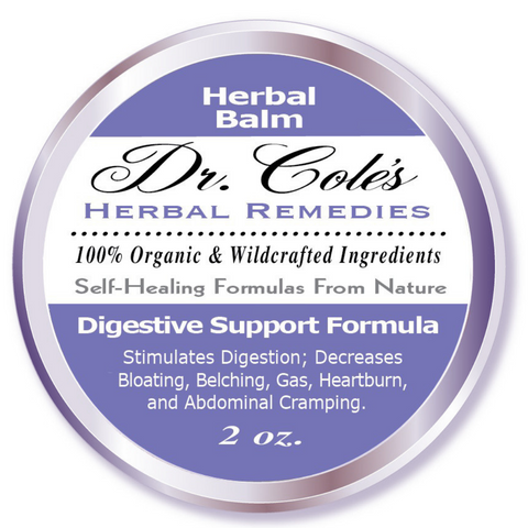 Dr. Cole's Organic Digestive Support Herbal Balm