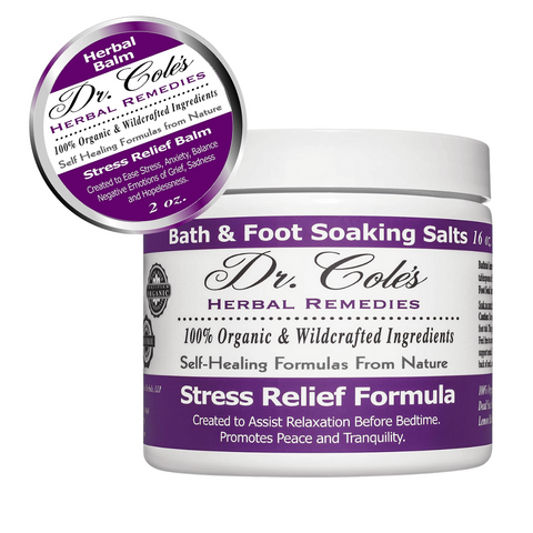 Dr. Cole's Stress Relief Balm and Salts Bundle