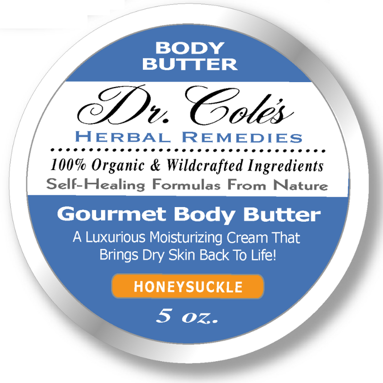 Dr. Cole's Gourmet Body Butter - HONEYSUCKLE