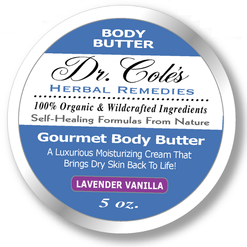 Dr. Cole's Gourmet Body Butter - LAVENDER VANILLA