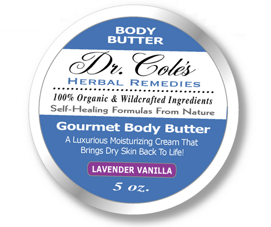 Dr. Cole's Gourmet Body Butter - LAVENDER VANILLA