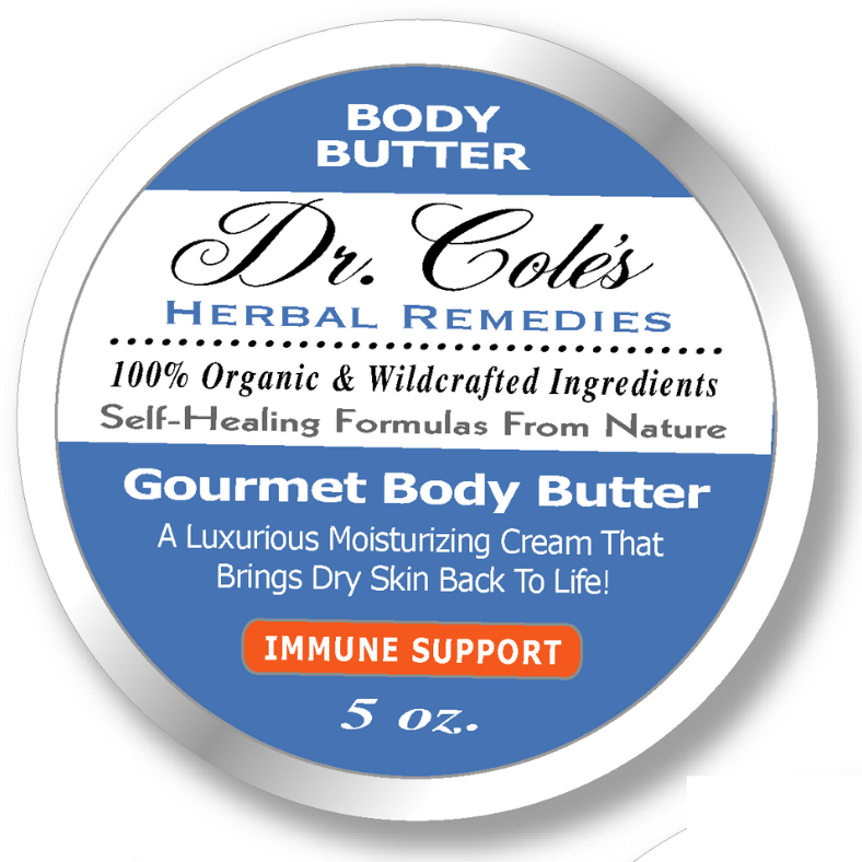 Dr. Cole's Gourmet Body Butter - IMMUNE SUPPORT