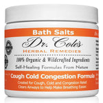 Dr. Cole's Organic Cough Cold Congestion Bath Salts