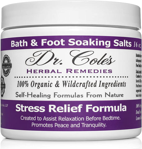 Dr. Cole's Stress Relief Soaking Salts