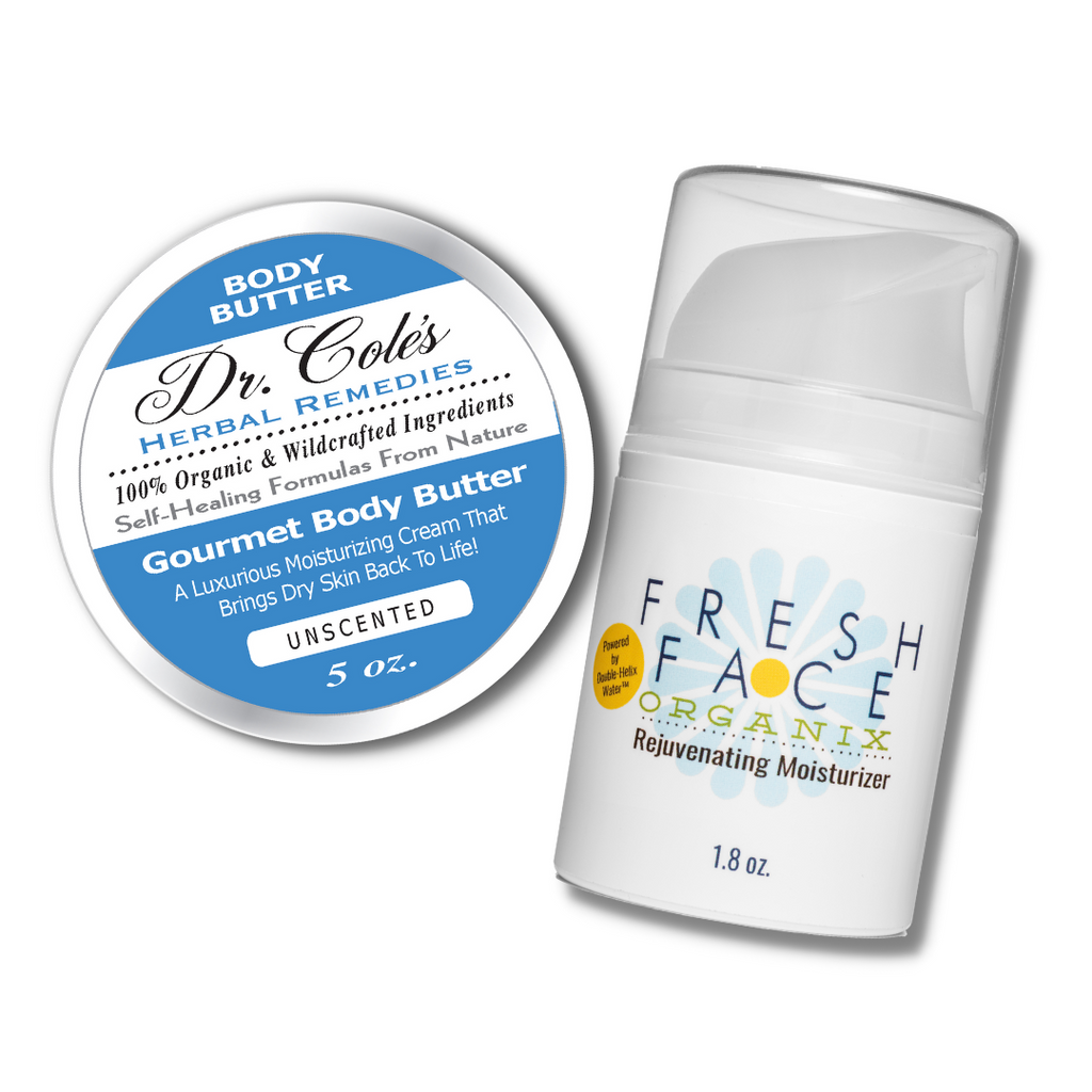 Dr. Cole's Fresh Face Cream and Body Butter Bundle
